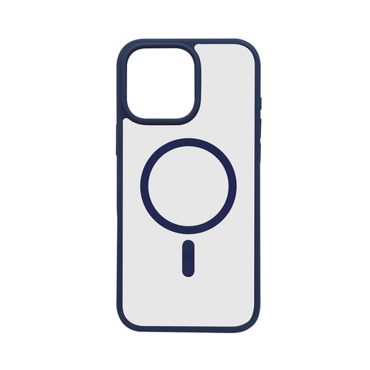 CASE MARKSTRONG MAGSAFE IPHONE 16 PRO CLEAR/BLUE