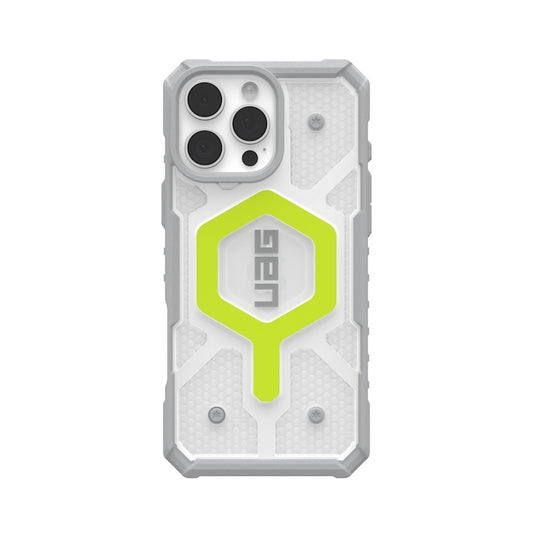 CASE UAG PATHFINDER CLEAR MAGSAFE IPHONE 16 PRO MAX NEON