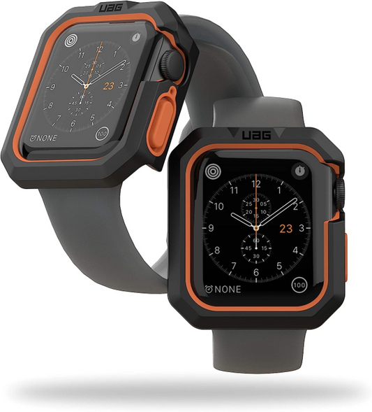 Case UAG Civilian para Apple Watch 40mm - Negro/Naranja