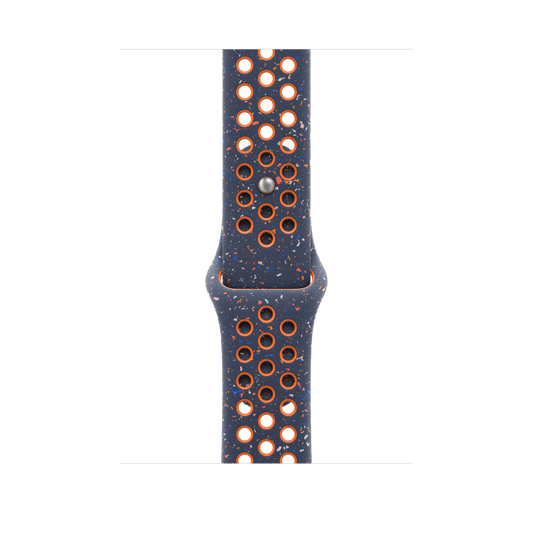 Correa deportiva Nike color llamarada azul para caja de 45 mm - S/M