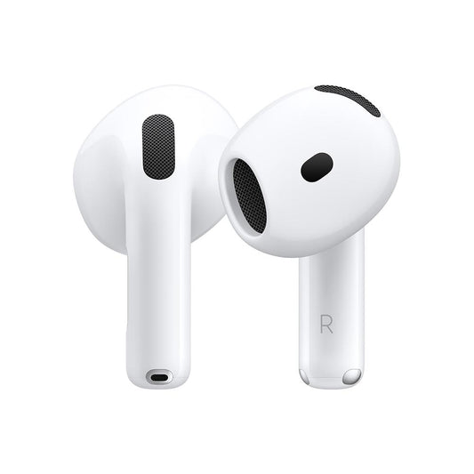 alt="AirPods 4 con cancelación activa de ruido, en macCenter peru"