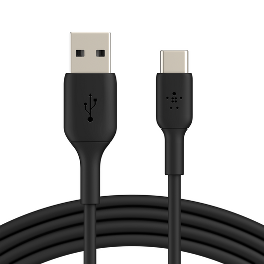 CABLE BELKIN USB-A A USB-C 2M - BLACK