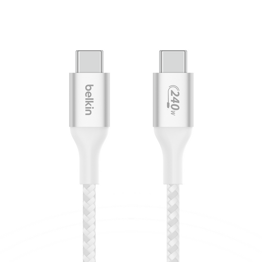 CABLE BELKIN USB-C A USB-C 240W 2M - WHITE