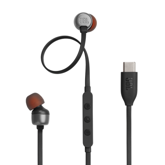 AUDIFONOS JBL TUNE 310C IN EAR USBC BLK