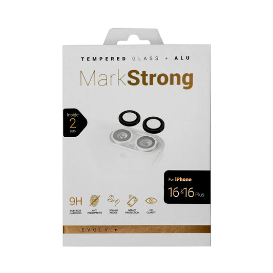 PROTECTOR DE CAMARA MARKSTRONG IPHONE 16/16 PLUS