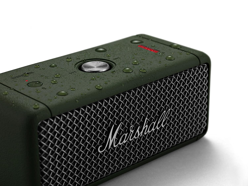Marshall Emberton Bluetooth Speaker 120/230V US Adapter - Forest
