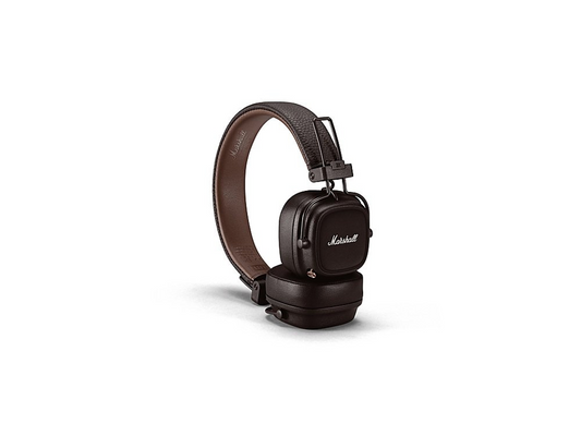 thumbnail image 2 of Marshall Major IV Bluetooth Headphones - Brown, 80+ Hours Playtime, Open Box 2 of 2