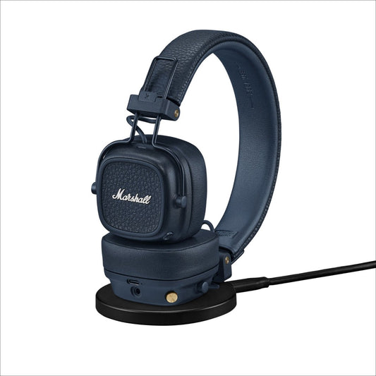 AUDIFONOS MARSHALL MAJOR V ON EAR BLUETOOTH MIDNIGHT BLUE