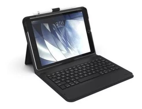 Funda con Teclado ZAGG tipo folio para iPad Air de 10.2 Y iPad Pro de 10.5¨-  Negro