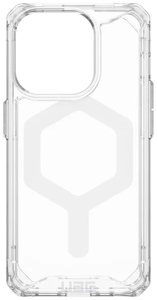 FUNDA MAGSAFE IPHONE 15 PRO TRANS/BLANCO