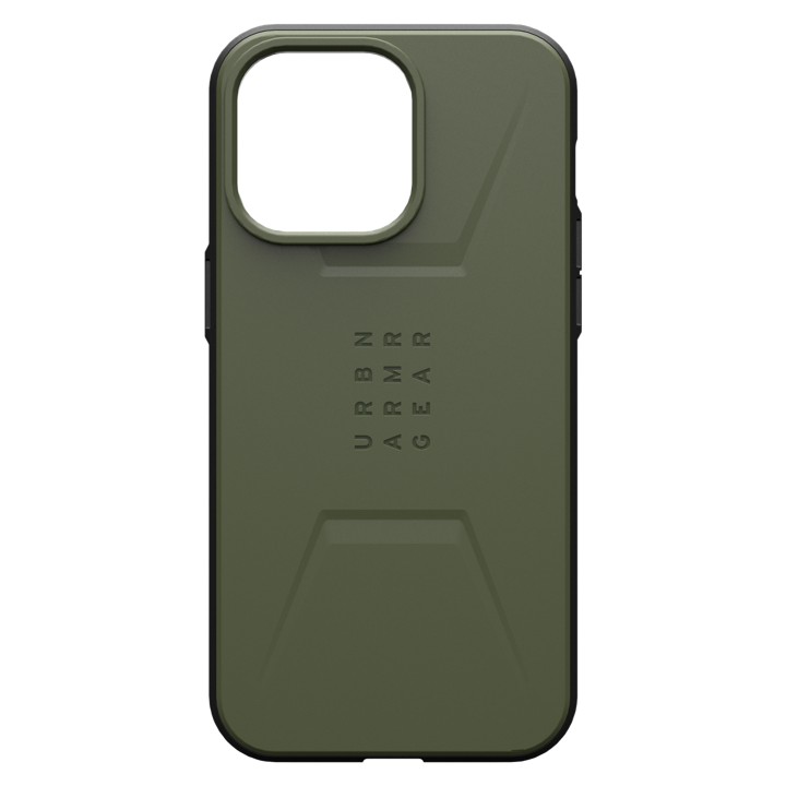Case UAG Civilian con MagSafe para iPhone 15 Pro Max (Exclusivo de Apple) - Verde Oliva