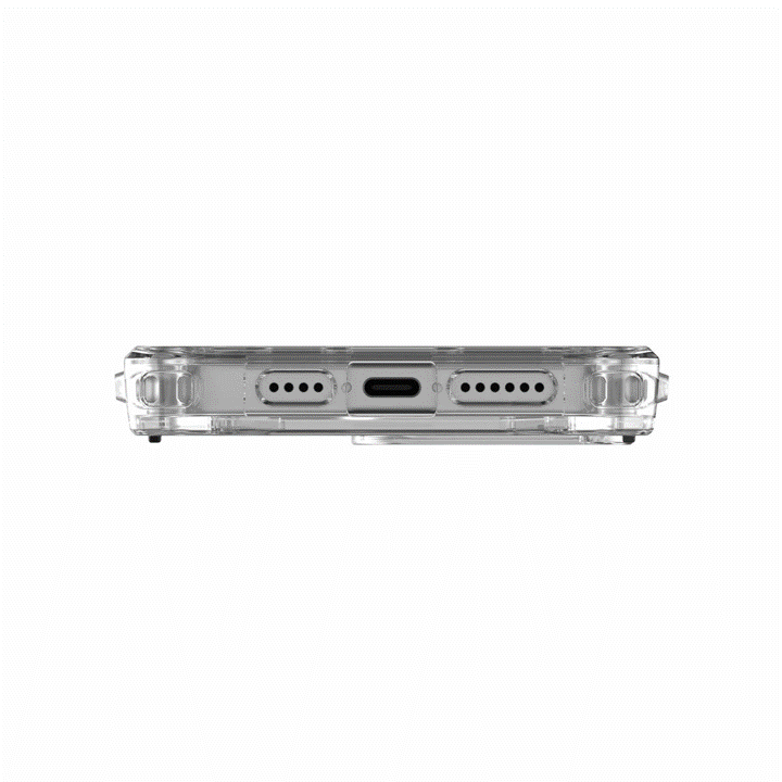 FUNDA MAGSAFE IPHONE 15 PROMAX TRAN/BLAN