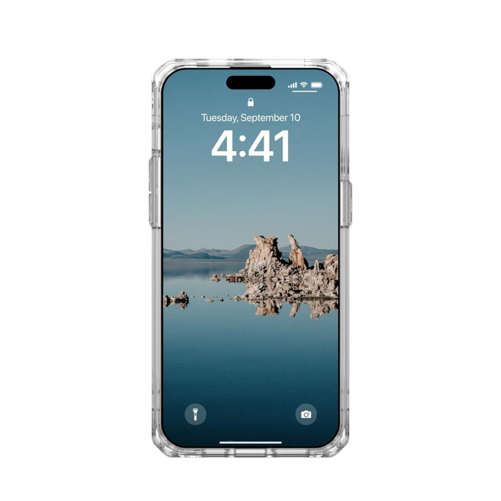 Case UAG Plyo con MagSafe para iPhone 15 Pro Max (Exclusivo de Apple) - Transparente/Blanco