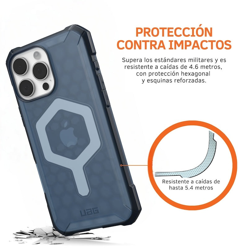 CASE UAG ESSENTIAL ARMOR MAGSAFE IPHONE 16 PRO MAX BLUE