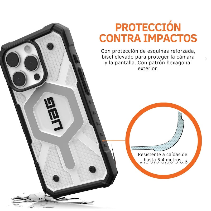 CASE UAG PATHFINDER CLEAR MAGSAFE IPHONE 16 PRO CLEAR