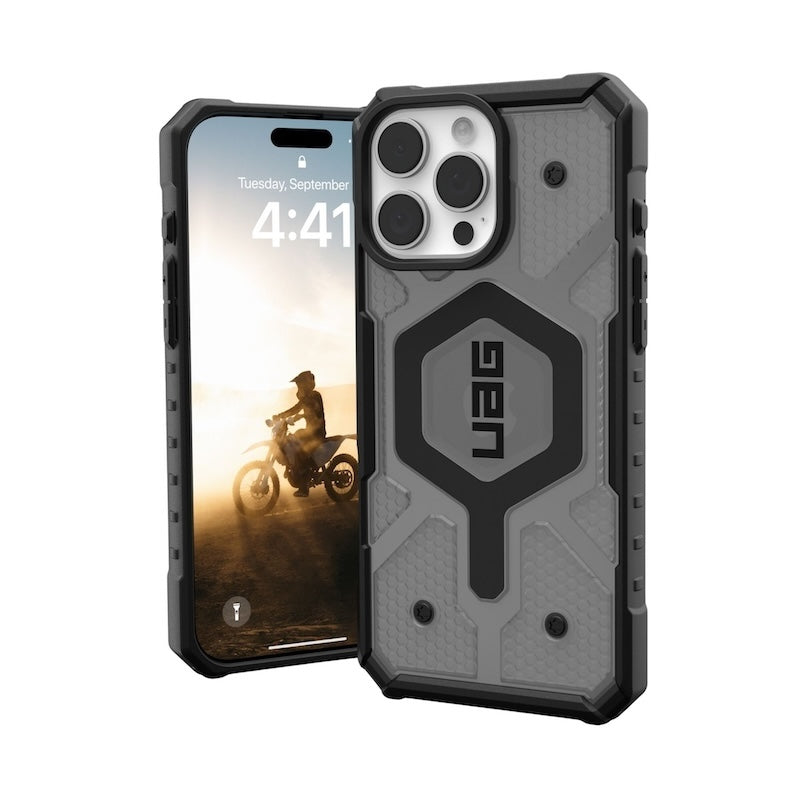 CASE UAG PATHFINDER CLEAR MAGSAFE IPHONE 16 PRO MAX  BLACK