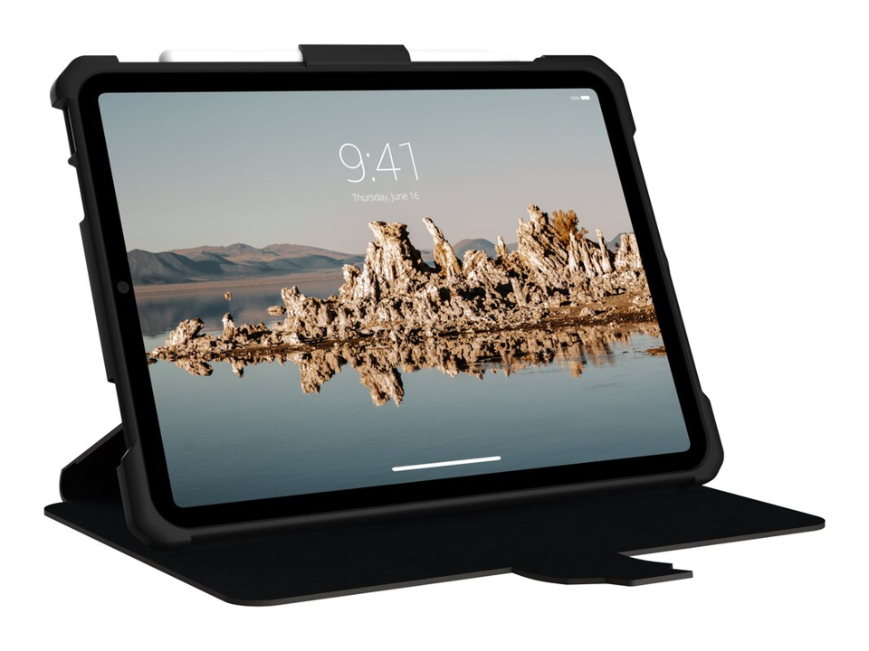 Case UAG Metrópolis Folio SE Para iPad 10th Generación ( Exclusivo de Apple) - Negro