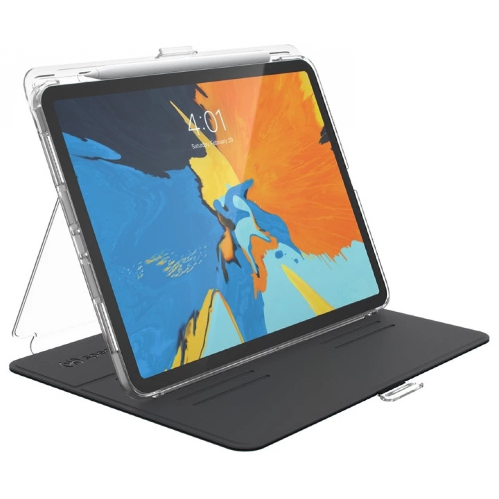 Funda Speck Balance Folio para iPad Pro 11" (2.ª generación) Negro/Transparente