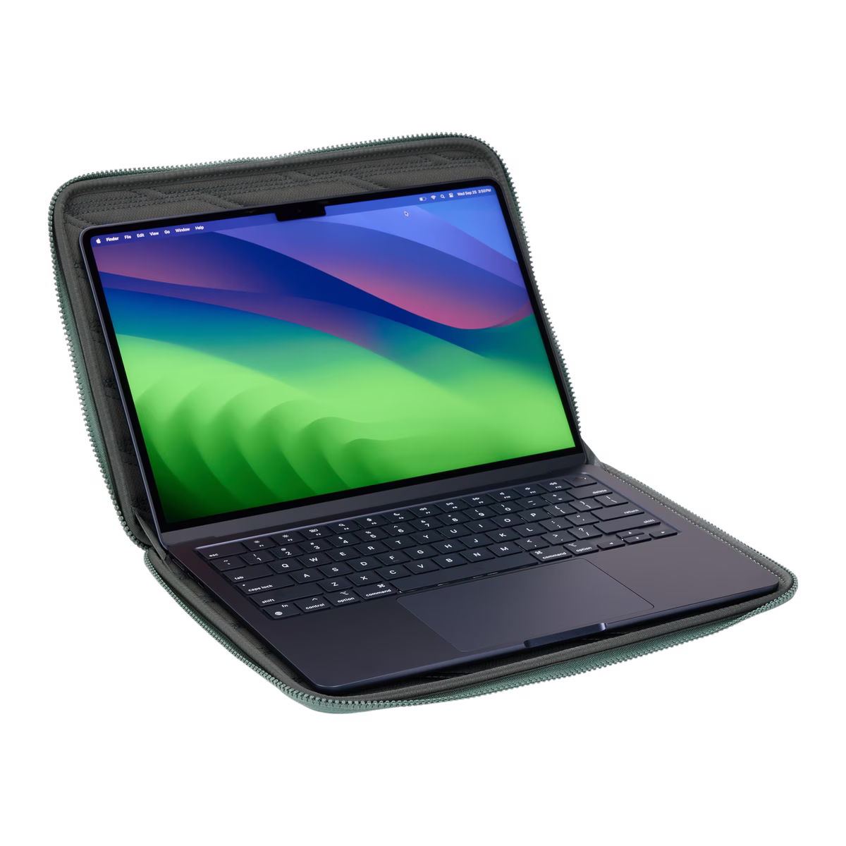 FUNDA THULE GAUNTLET PARA MACBOOK PRO 14 / AIR 13 INCH GREEN