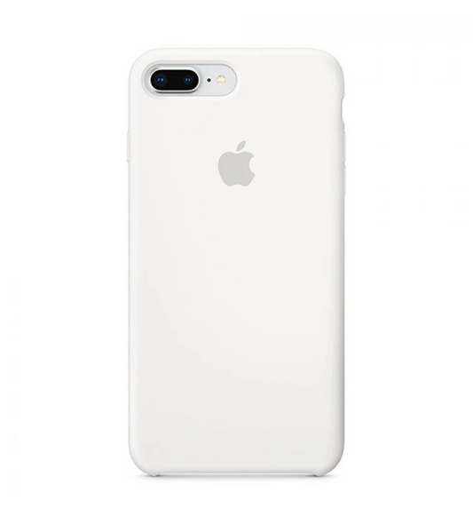 Case de silicona para iPhone 8 Plus/7Plus - Blanco