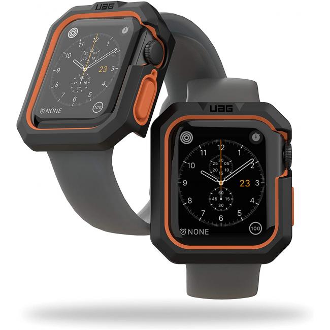 UAG CIVILIAN CASE FOR APPLE WATCH 44MM BLACK/ORANGE