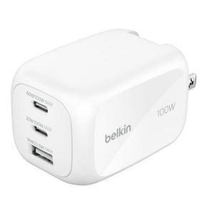 ADAPTADOR BELKIN PARED 100W USB-C USB-A
