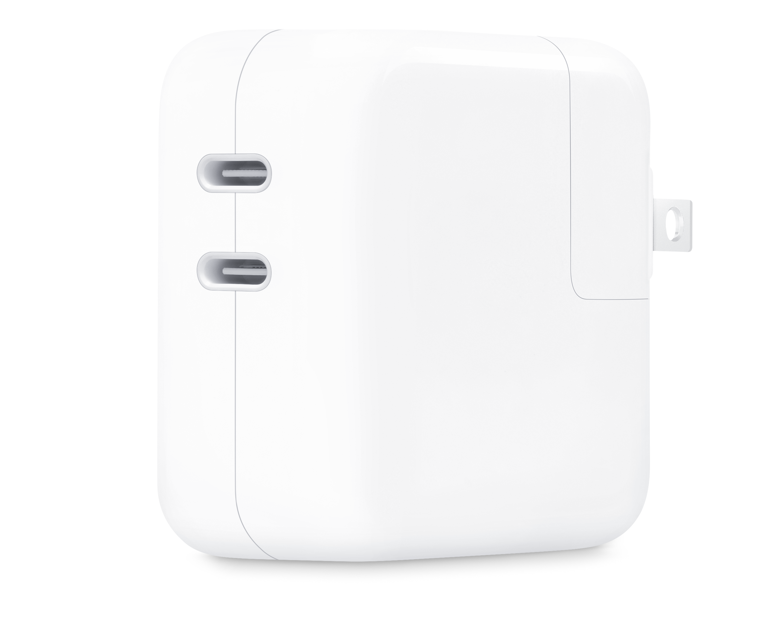Adaptador de corriente de 35 W con dos puertos USB-C | Mac Center Perú
