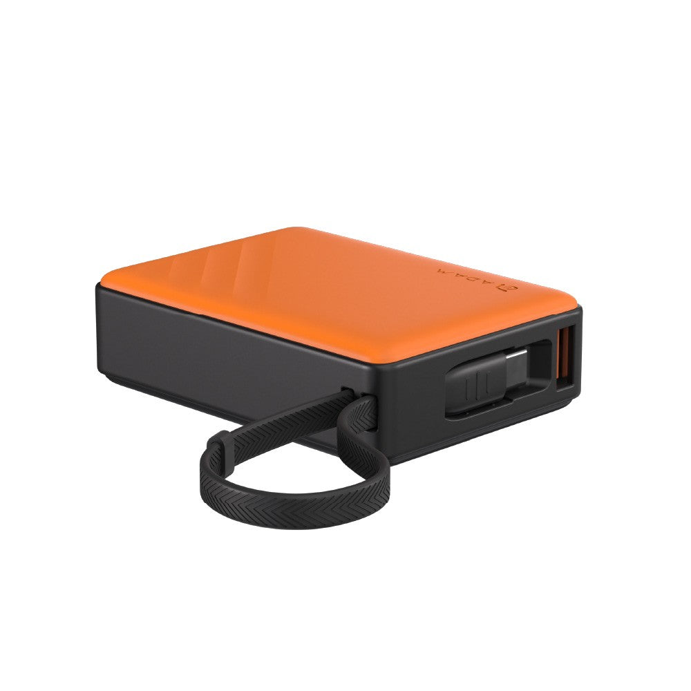 BATERIA ADAM ELEMENTS 30W GRAVITY 10000 mAh CABLE USB-C ORANGE