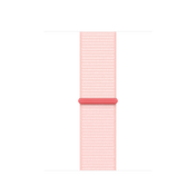 Correa loop deportiva rosa claro para caja de 41 mm