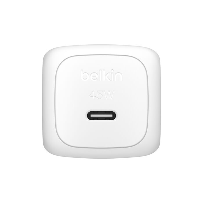 ADAPTADOR BELKIN DE PARED 45W USB-C WHITE