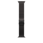 Correa estilo milanés de titanio negro para caja de 49 mm - Mediana
