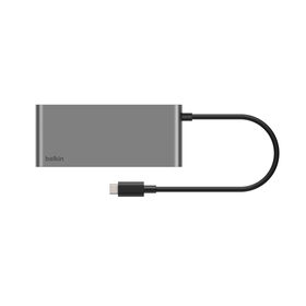 MULTIPUERTO BELKIN USB-C 8 EN 1 ETHERNET SPACE GRAY