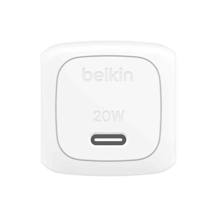 ADAPTADOR BELKIN DE PARED 20W USB-C WHITE