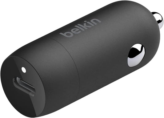 30W CAR CHARGER USB-C STANDALONE BLK