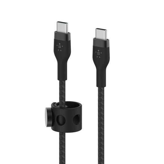 CABLE BELKIN USB-C A USB-C PRO FLEX 3M - BLACK