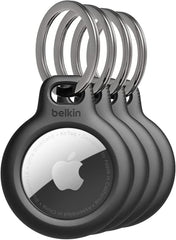PROTECTOR BELKIN PARA AIRTAG TIPO LLAVERO X 4 - BLACK