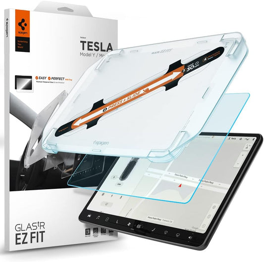 PROTECTOR DE PANTALLA SPIGEN PARA CARRO TESLA MODEL Y & 3 2025
