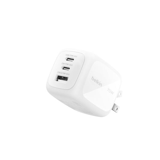 ADAPTADOR BELKIN PARED 70W USB-C USB-A