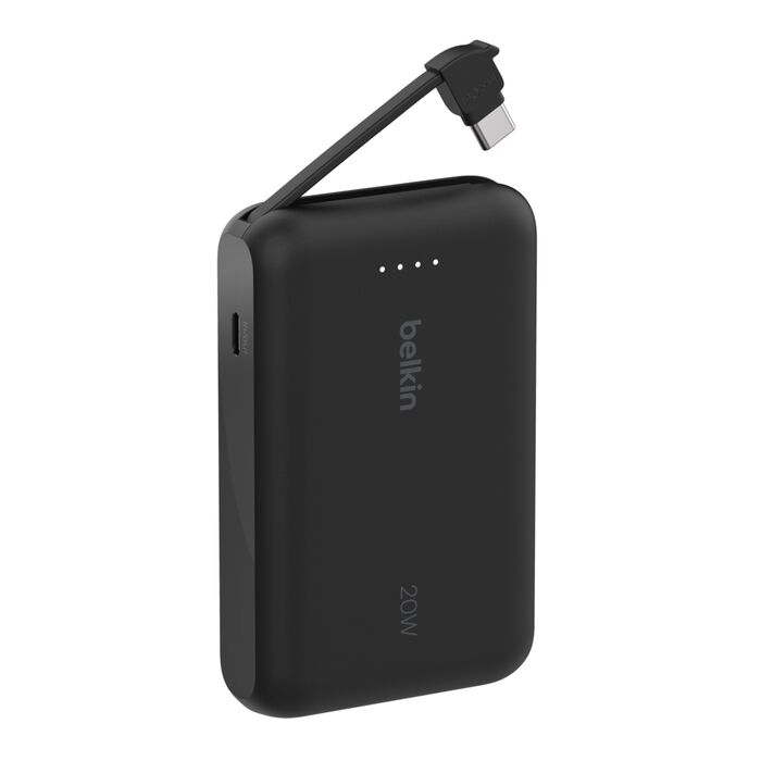 BATERIA BELKIN 20W BOOSTCHARGE 10000 mAh CABLE USB-C BLACK