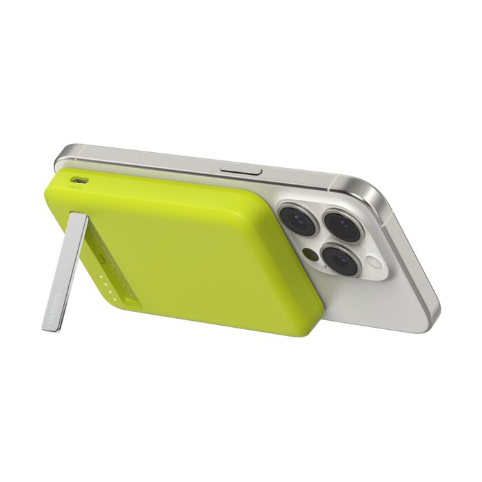 BATERIA BELKIN 15W BOOSTCHARGE MAGSAFE 5000mAh Qi2 CITRUS YELLOW