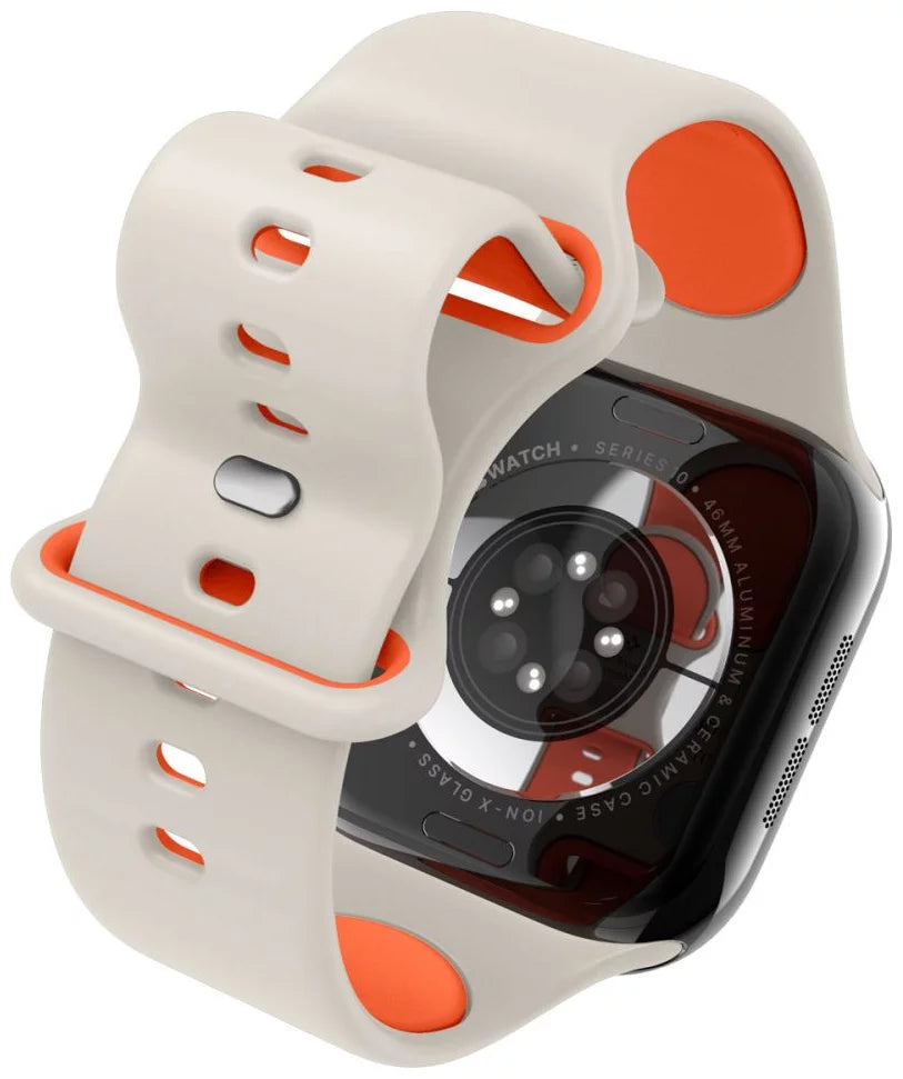 BANDA SPIGEN NANO POP APPLE WATCH 49/46/45/44 BEIGE