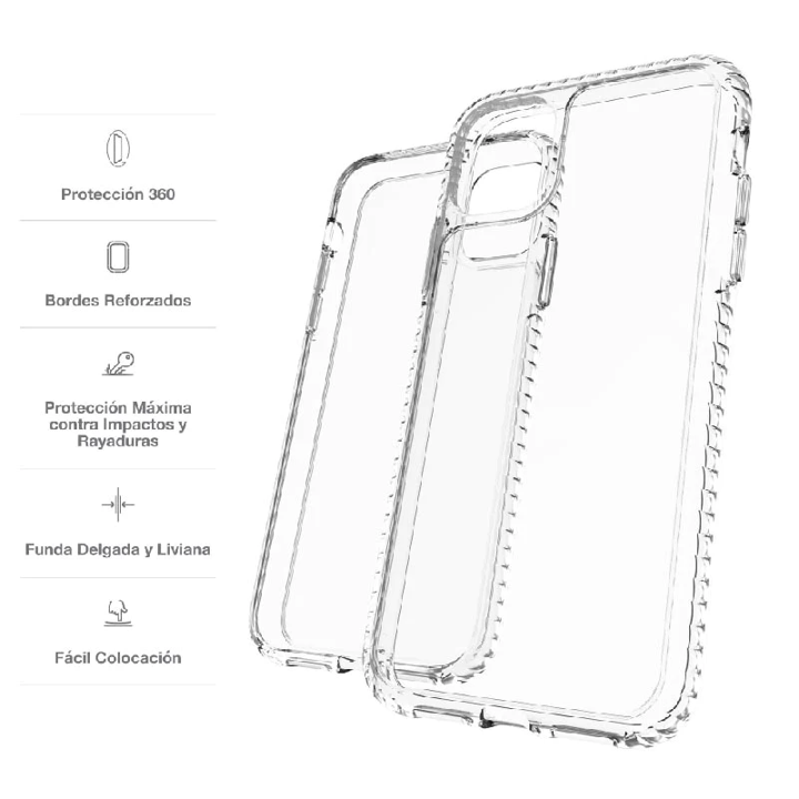 ZAGG-BNDL-MP CASE W/ GLASS-IP11-FG-C