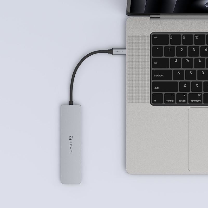 MULTIPUERTO ADAM ELEMENTS SE07 USB-C 7 EN 1 GREY