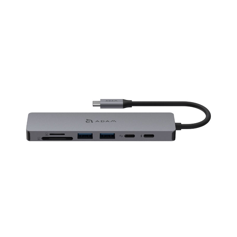 MULTIPUERTO ADAM ELEMENTS SE07 USB-C 7 EN 1 GREY