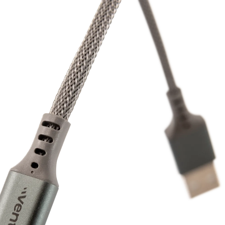 Cable de Aleacion VENTEV USB-C a USB-C 10FT - Acero