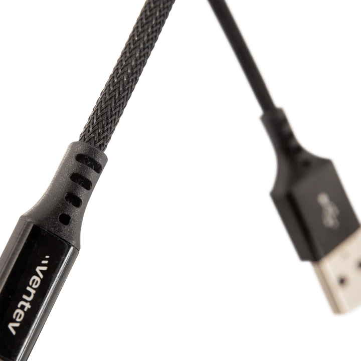 CHARGESYNC ALLOY TYPE A TO LIGHTNING CABLE 4FT JET BLACK