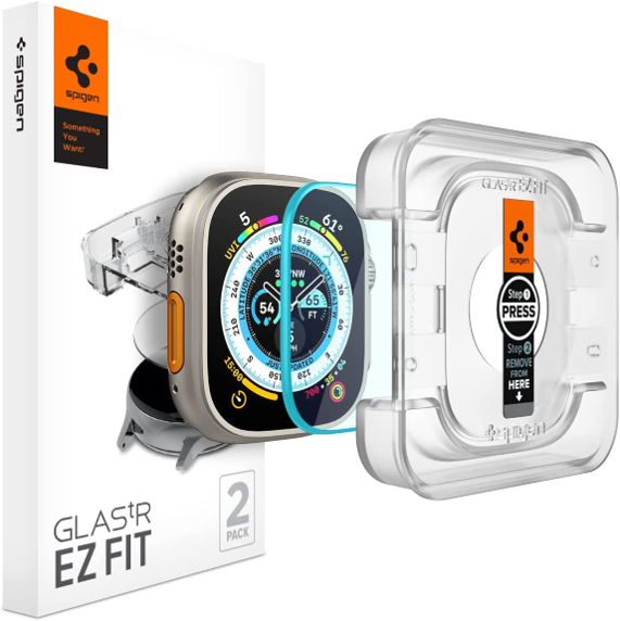 SPIGEN APPLE WATCH ULTRA SCREEN TREZ(2P) EZ FIX PAC