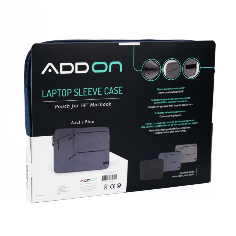 FUNDA ADD ON PARA MACBOOK PRO/AIR 13/14 INCH - BLUE