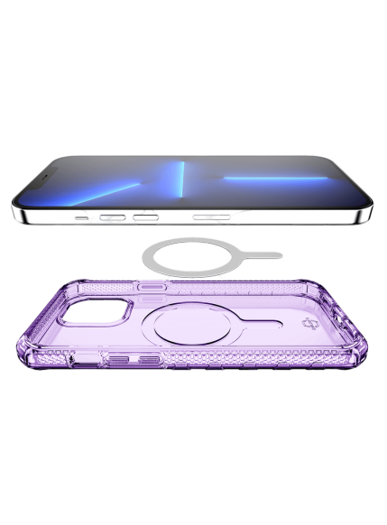 CASE ITSKINS SUPREME MAGSAFE IPHONE 13 PRO MAX PURPLE