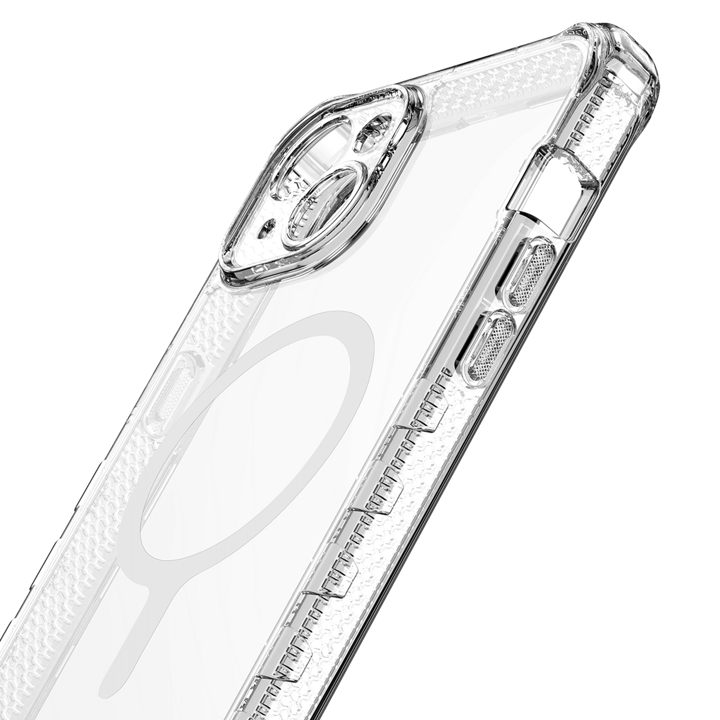 Case ITSKINS SUPREME con MagSafe para iPhone 15 - Transparente